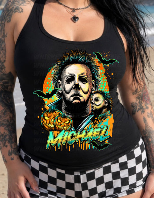 Neon Spooky summer women’s colorful tank top