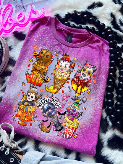 Killer Ice Cream Handmade summer bleached tee