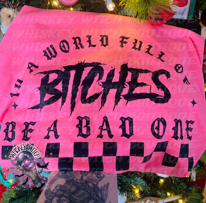 T shirt | Be a Bad Bitch Sassy | vintage | retro | distressed | custom | dead inside | sarcastic | sassy | shirts for women | gift idea