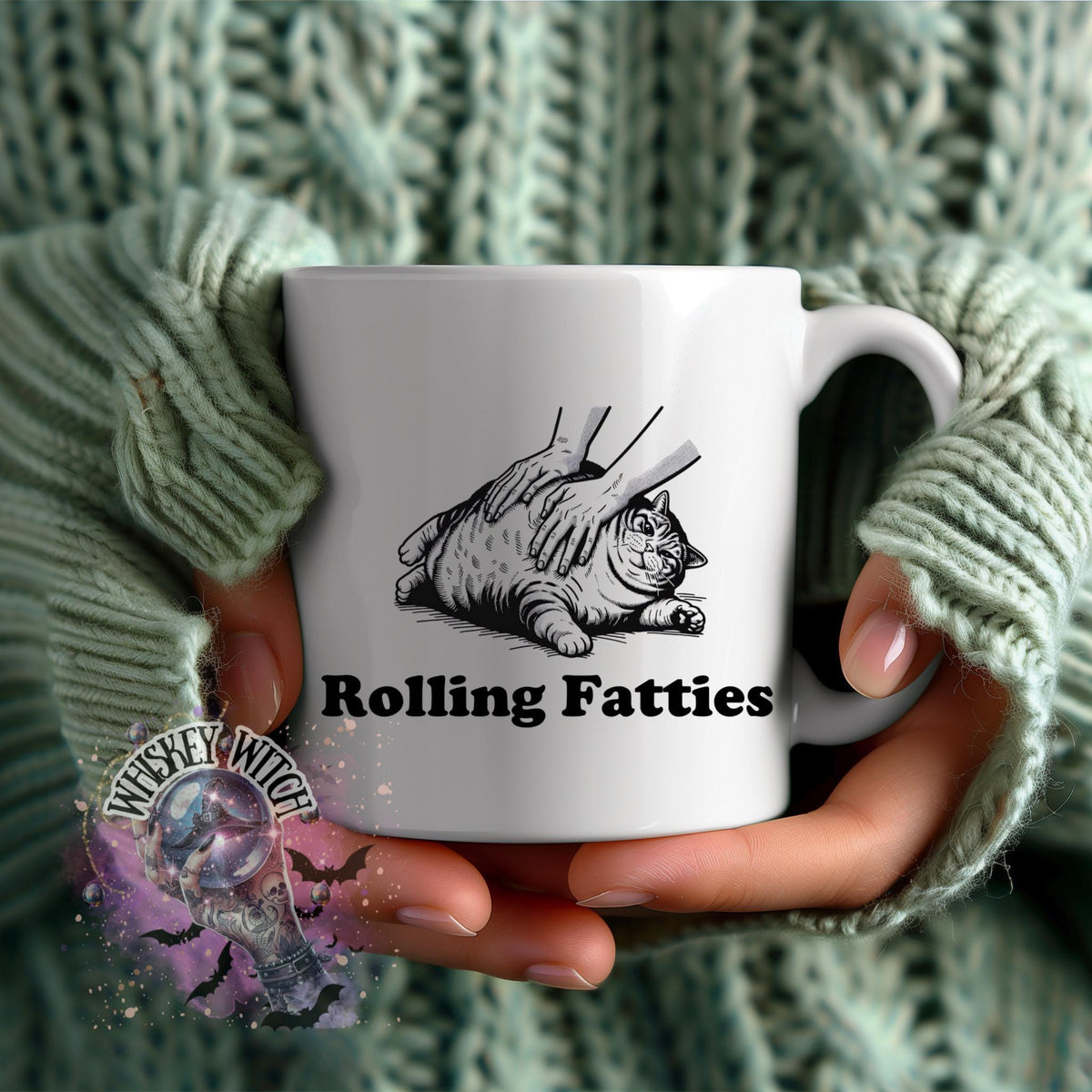 Funny Cat Coffee Mug / coffee cup/ unique gift / funny coworker gift / gift for her / best friend / funny gift / cat lady / coffee lover