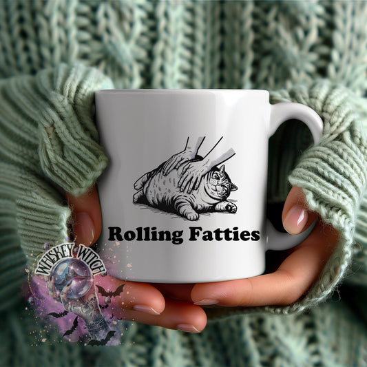 Funny Cat Coffee Mug / coffee cup/ unique gift / funny coworker gift / gift for her / best friend / funny gift / cat lady / coffee lover