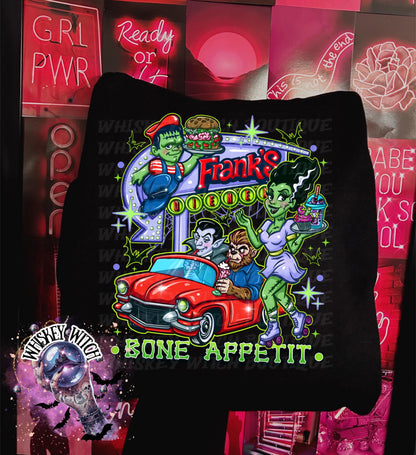 Spooky Diner T Shirt | vintage | retro | custom | funny shirt | Halloween | gift | goth | custom | trending | trendy | soft tee