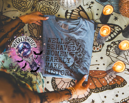 Medusa Graphic Tee, Witchy Feminist Shirt, Gothic Quote, Comfort Colors