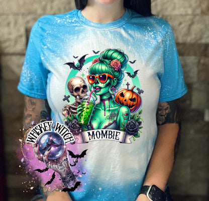 Bleached Shirt Mombie Skeleton | funny T shirt | gift | tshirt | unique gift | gift for her | snarky | sarcastic | skeleton | soft tee