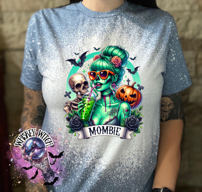 Bleached Shirt Mombie Skeleton | funny T shirt | gift | tshirt | unique gift | gift for her | snarky | sarcastic | skeleton | soft tee