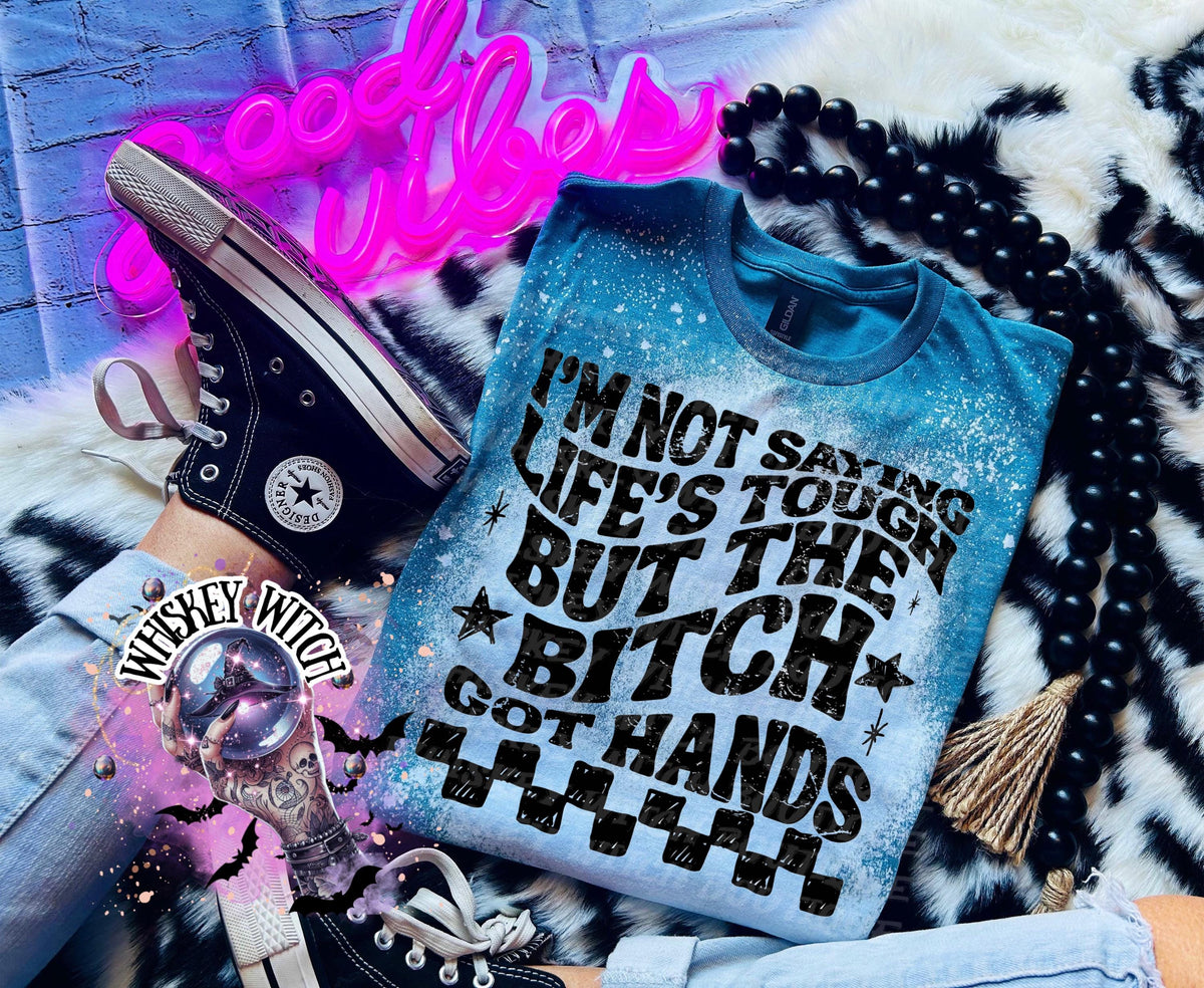 Bleached Graphic Tee, Sarcastic Quote Shirt, Adult Humor T-Shirt