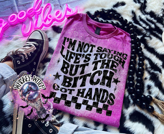 Bleached Graphic Tee, Sarcastic Quote Shirt, Adult Humor T-Shirt