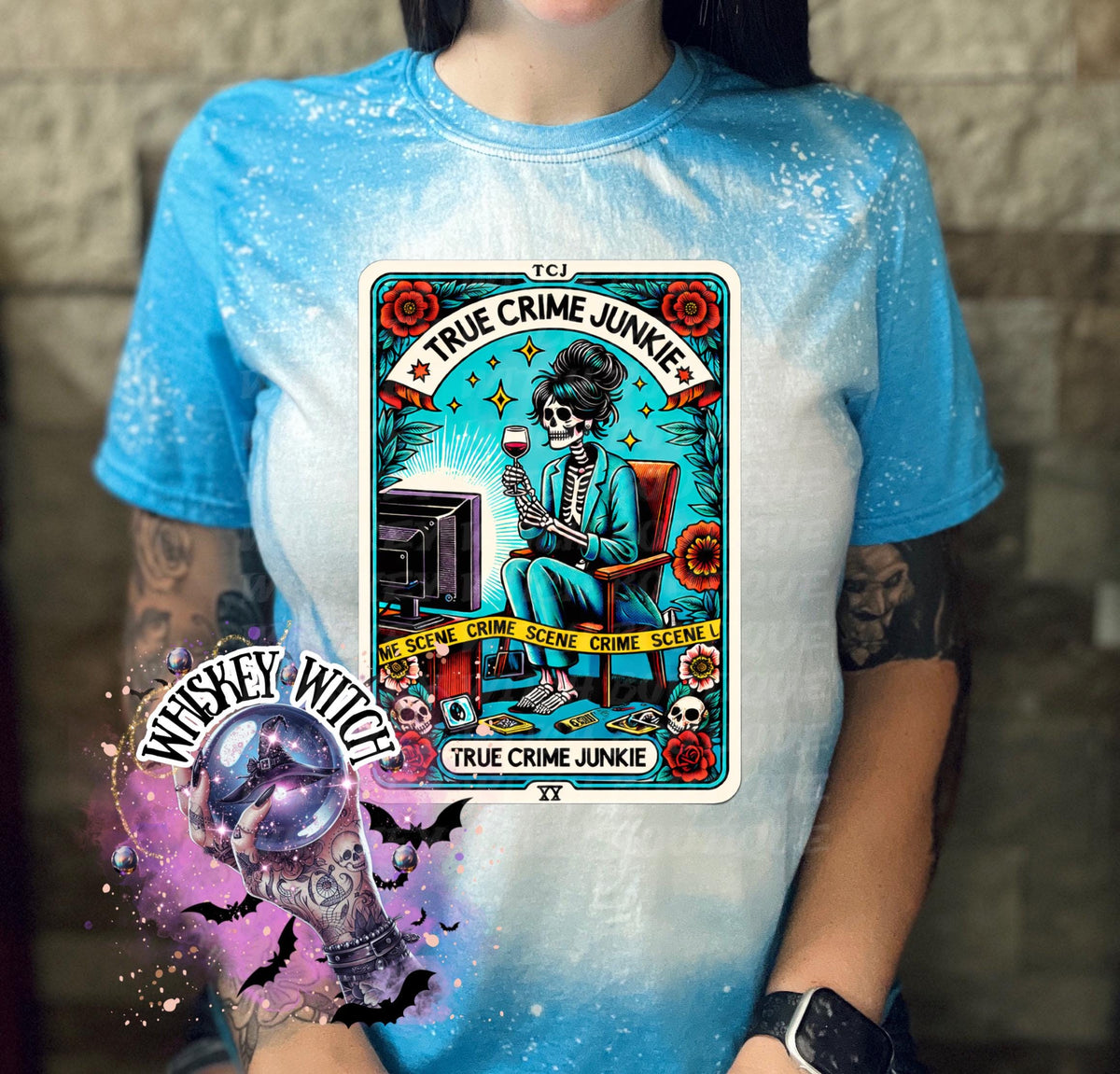 True Crime Junkie funny witchy shirt | sarcastic | trending | unique | vintage | retro | distressed | custom | funny | gift best seller