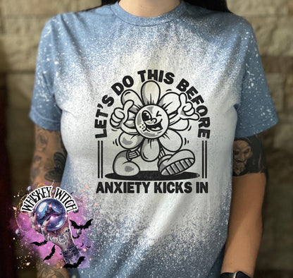 Anxiety Snarky Funny | vintage | retro | distressed | custom | funny |T shirt | gift | T shirts funny | cool T shirts | sarcastic | skull