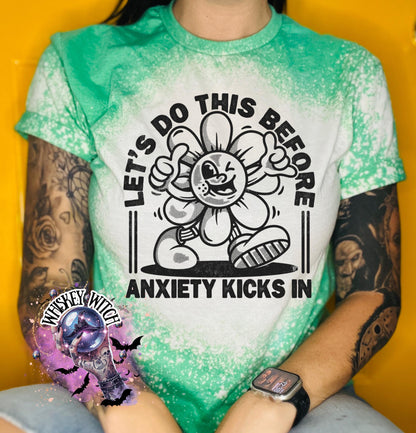 Anxiety Snarky Funny | vintage | retro | distressed | custom | funny |T shirt | gift | T shirts funny | cool T shirts | sarcastic | skull