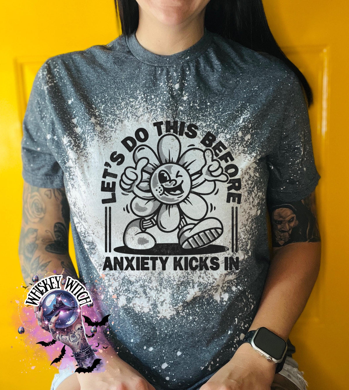 Anxiety Snarky Funny | vintage | retro | distressed | custom | funny |T shirt | gift | T shirts funny | cool T shirts | sarcastic | skull