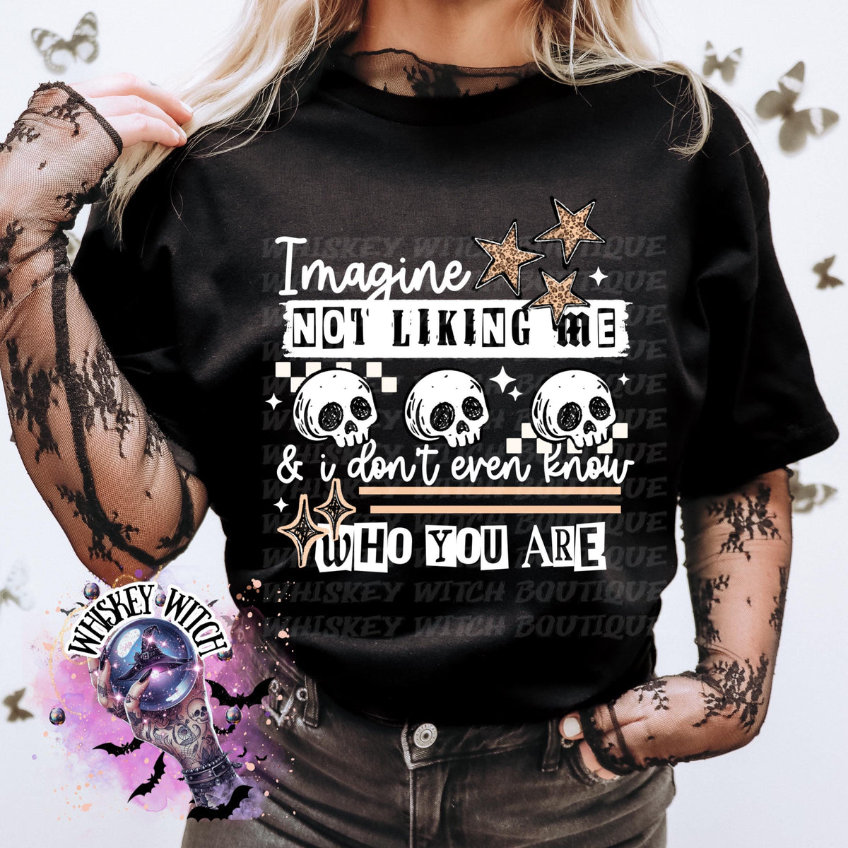 Snarky women’s quote tee gift idea with edgy aesthetic style