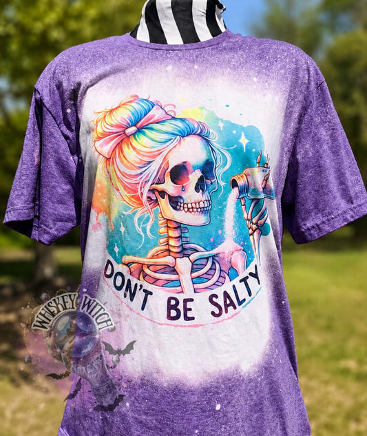 Don’t Be Salty Snarky | vintage | retro | distressed | custom | funny |T shirt | gift | T shirts funny | cool T shirts | sarcastic | skull