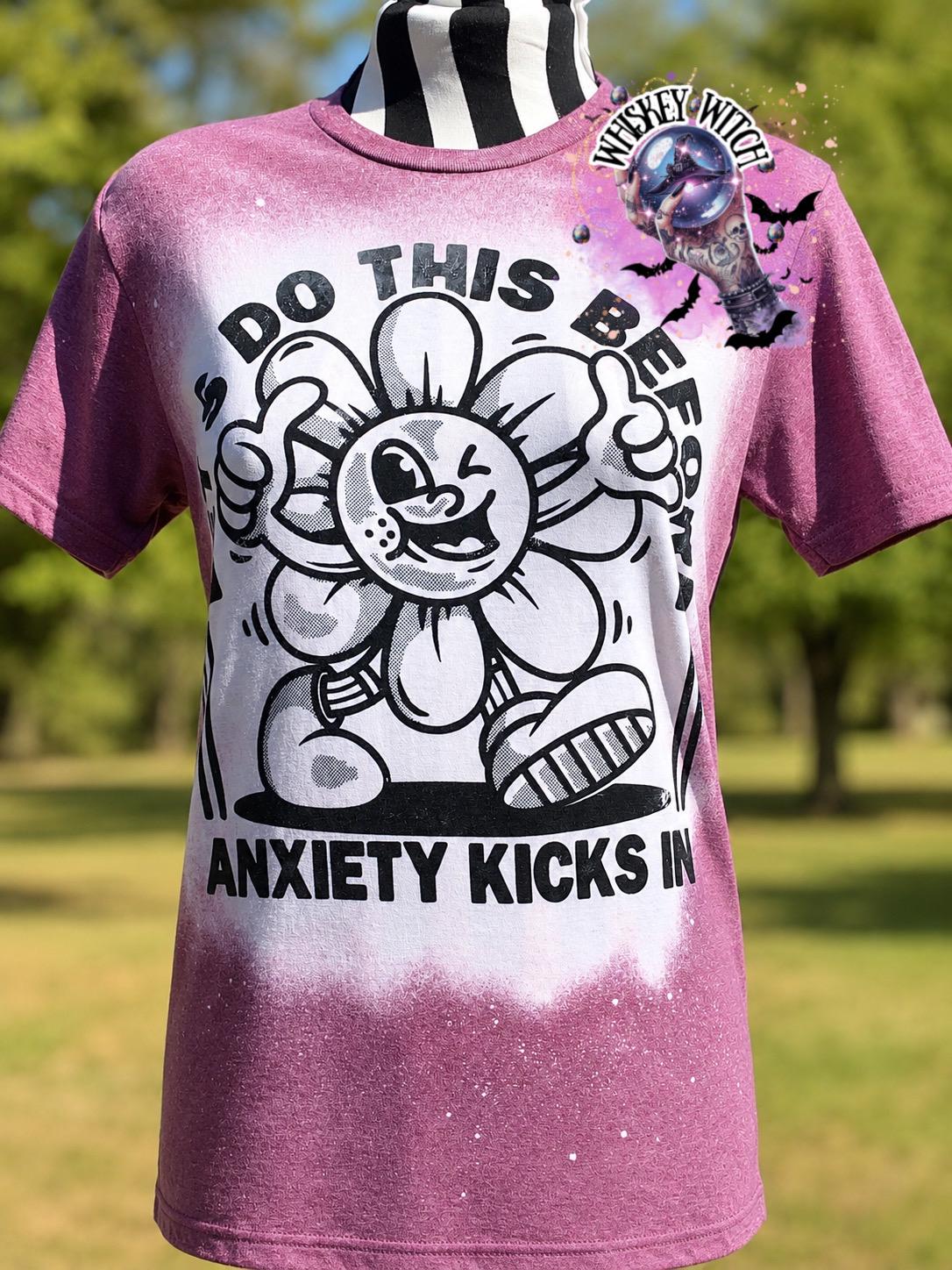 Anxiety Snarky Funny | vintage | retro | distressed | custom | funny |T shirt | gift | T shirts funny | cool T shirts | sarcastic | skull