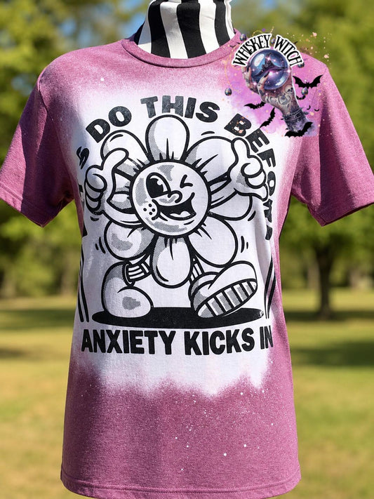 Anxiety Snarky Funny | vintage | retro | distressed | custom | funny |T shirt | gift | T shirts funny | cool T shirts | sarcastic | skull