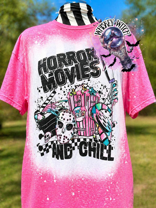 Horror Movies and Chill Halloween Shirt