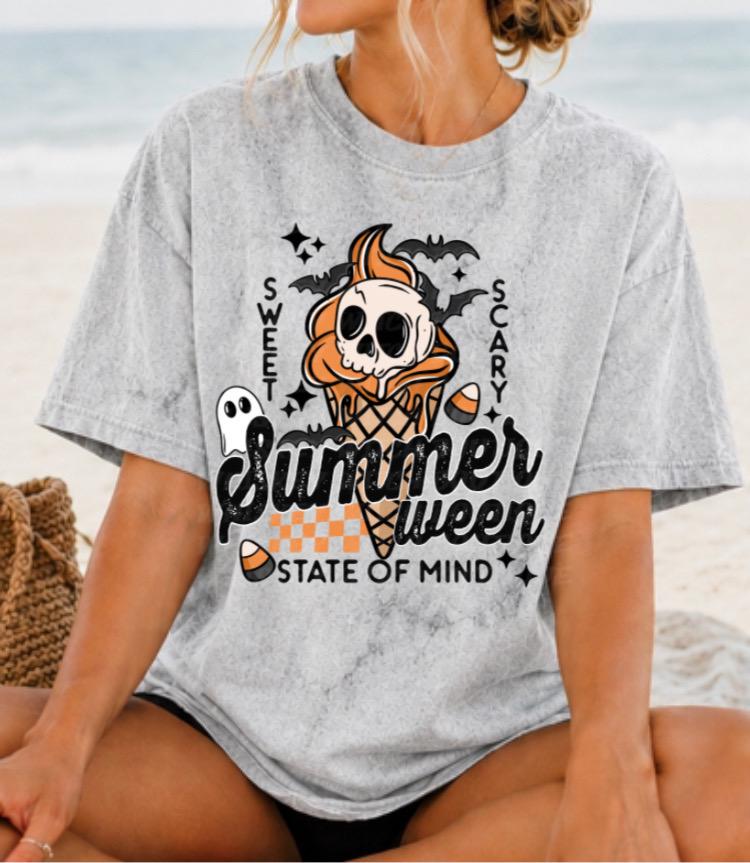 Summerween State of Mind
Spooky Summer Tee
Cute Ghost Ice Cream Design
Handmade by a Small Business
Perfect for Halloween in July
Beachy but Make It Spooky
Soft Everyday Graphic Tee
For the Spooky Girls